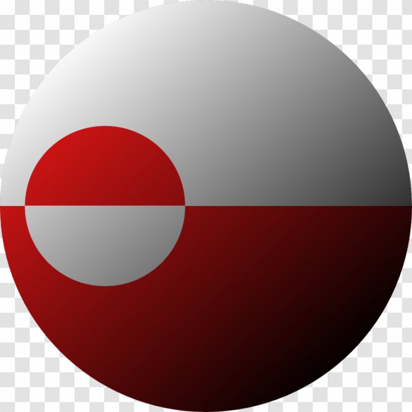 Flag Of Greenland Inuit Circle - Red Transparent PNG