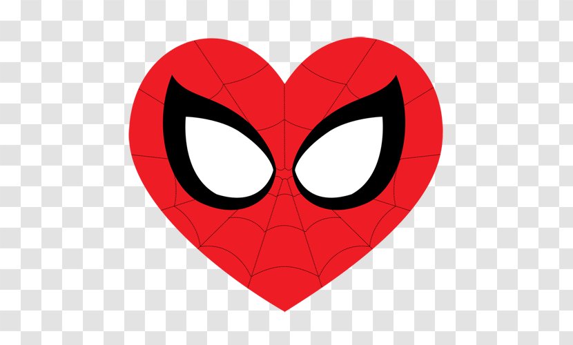 Spider-Man Clip Art Venom Spider-Woman - Heart - Spider-man Transparent PNG
