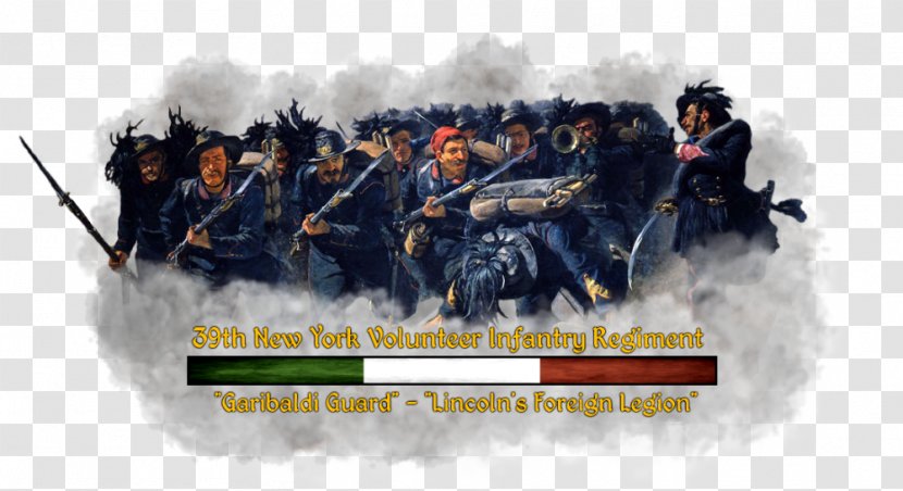 New York City American Civil War 39th Volunteer Infantry Regiment - Soldier Transparent PNG