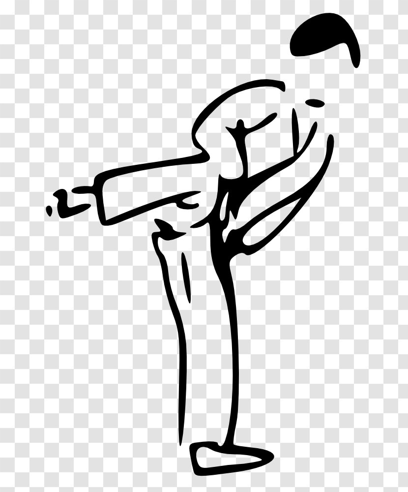 Karate Kick Clip Art - Joint Transparent PNG