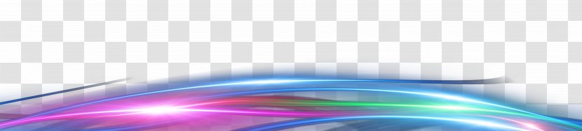 Light Sky Close-up Computer Wallpaper - Color Line Effect Element Transparent PNG