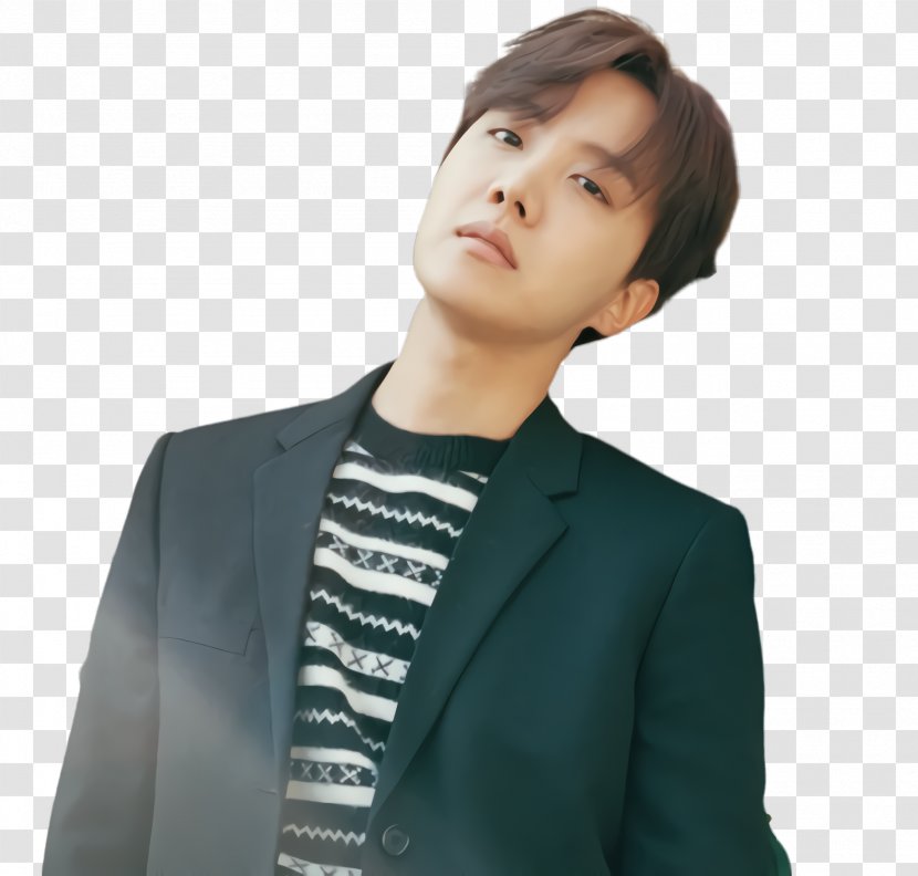 BTS J Hope - Hairstyle - Jaw Model Transparent PNG