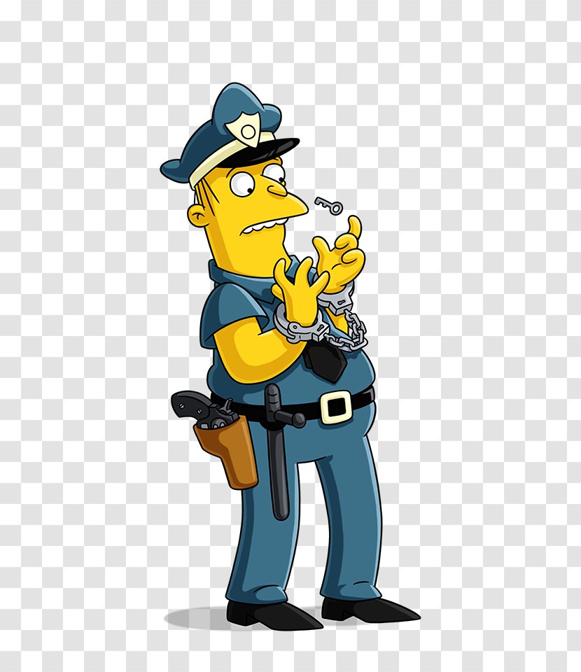 Chief Wiggum Homer Simpson Kearney Zzyzwicz Jimbo Jones Dr. Hibbert - Profession - The Simpsons Movie Transparent PNG