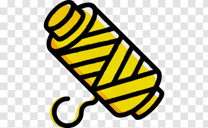 Insects Yellow Line Meter Membrane Transparent PNG