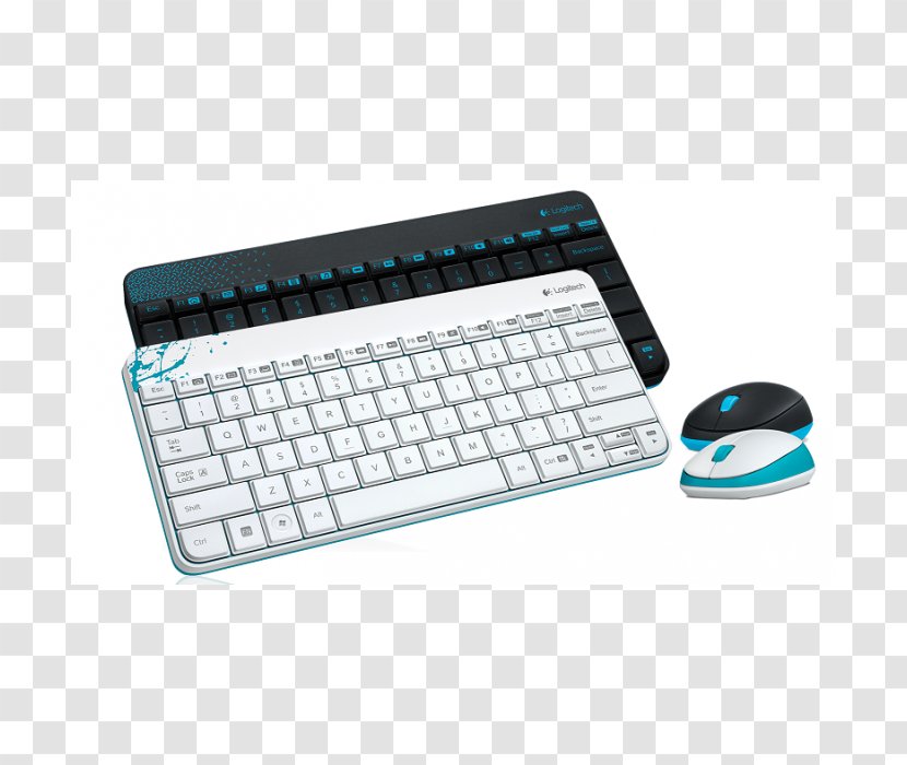 Computer Keyboard Mouse Wireless Logitech - Hover Transparent PNG
