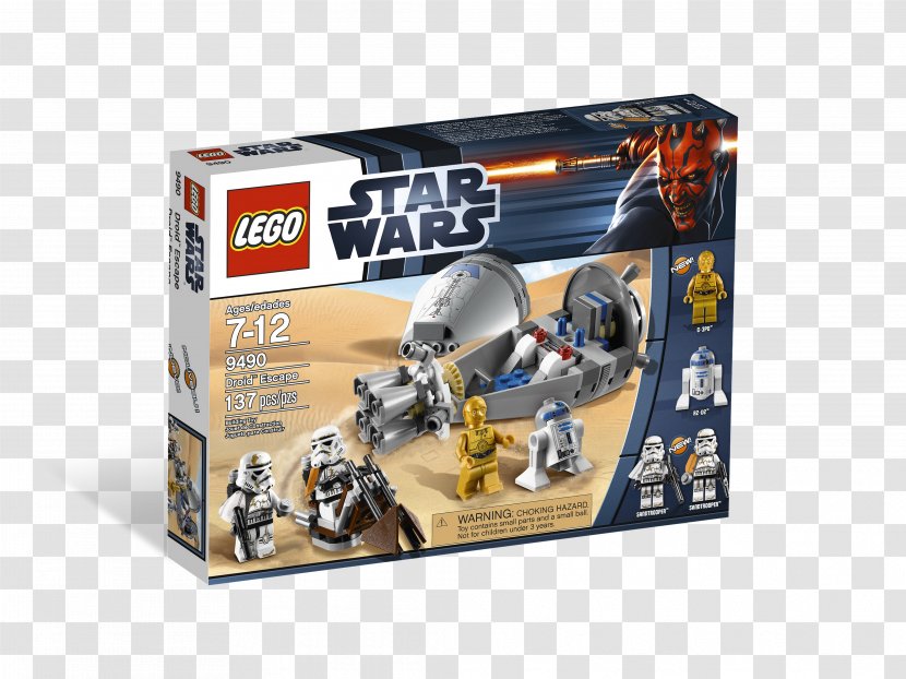 C-3PO R2-D2 Lego Star Wars Droid - R2d2 Transparent PNG