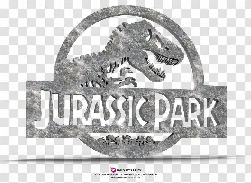 Logo Jurassic World Evolution Park Wavefront .obj File Design - Blue Transparent PNG