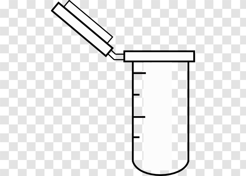 Clip Art Openclipart Vector Graphics Line Image - Drawing - Eppendorf Tube Transparent PNG