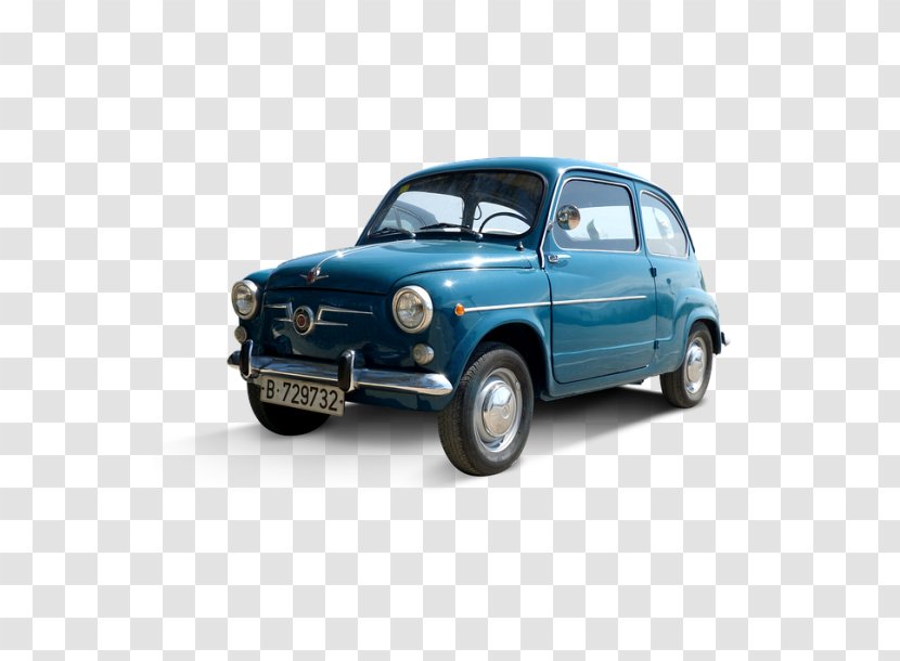 SEAT 600 Fiat Car Automobiles - City Transparent PNG