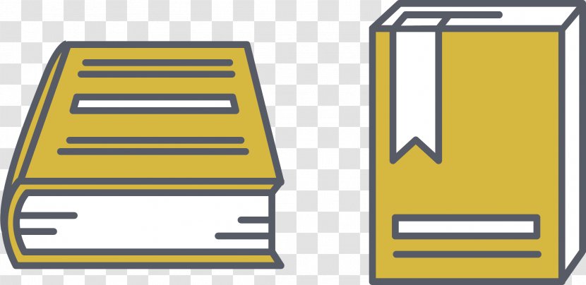 Yellow Icon - Text - Book Transparent PNG