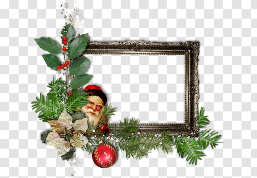 Christmas Ornament Tree Picture Frames Dinner - Wreath Transparent PNG