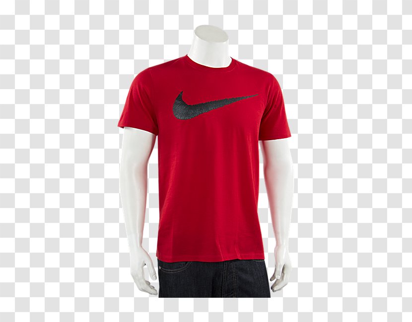 T-shirt Dress Product Sleeve Shoulder - Nike Swoosh Transparent PNG
