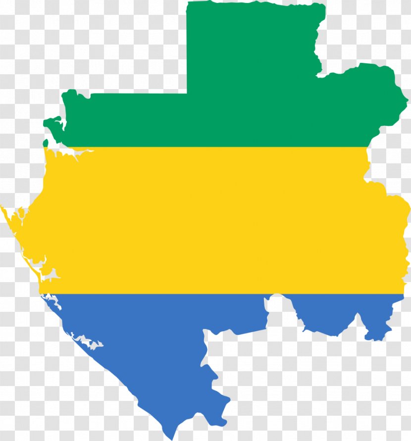 Flag Of Gabon Map National - The United States - March Vector Transparent PNG