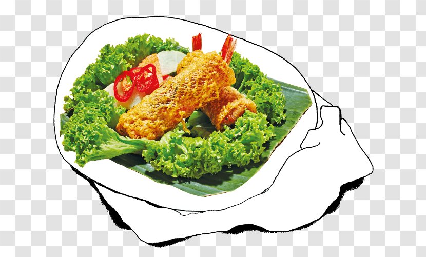 Vegetarian Cuisine Recipe Garnish Leaf Vegetable Food - Frying Transparent PNG