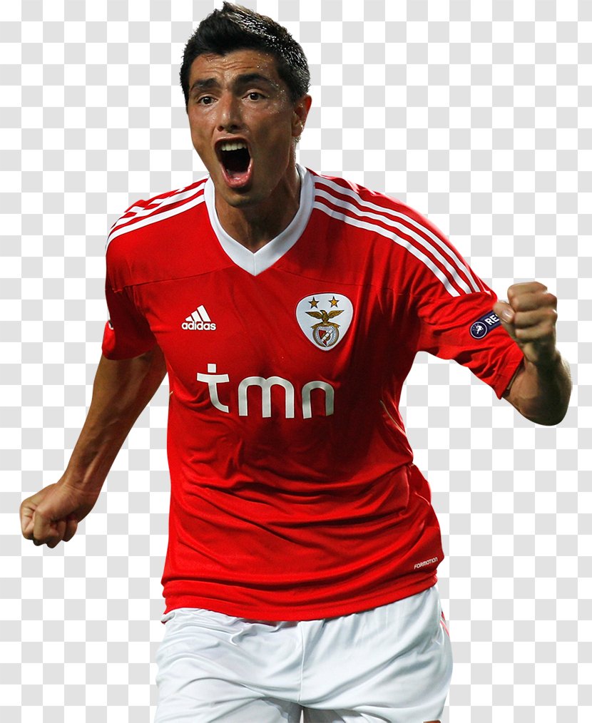 Óscar Cardozo Football Jersey Goal - Clothing - Oscar Soccer Player Transparent PNG
