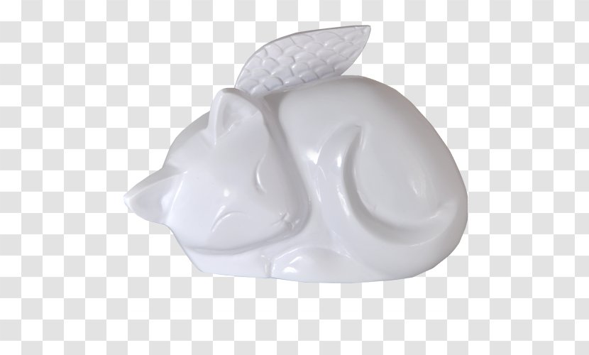 Ceramic Figurine Tableware Artifact - Sleeping Cat Transparent PNG