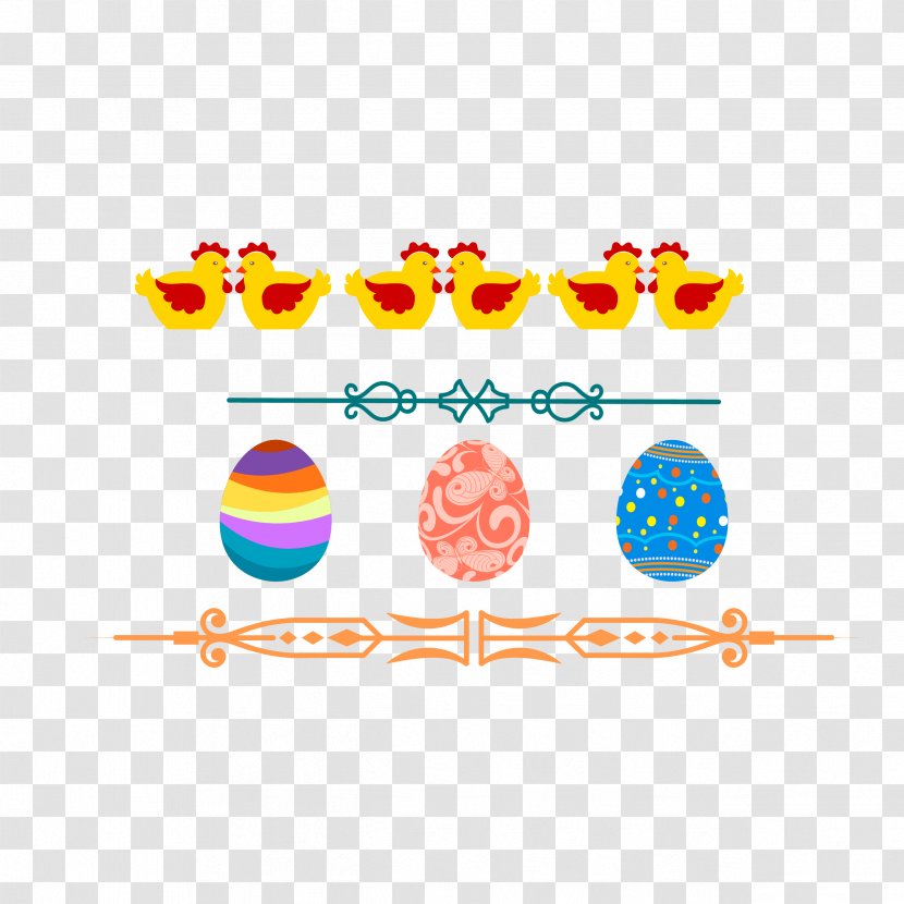 Easter Egg Vecteur - Decorations Transparent PNG