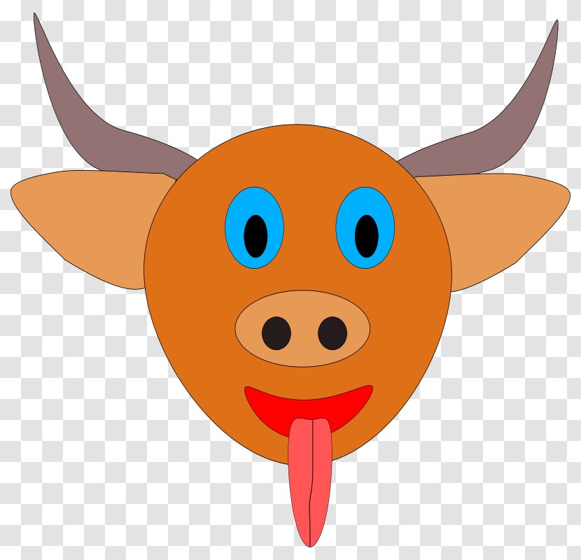 Cattle Bull Cartoon Clip Art - Images Transparent PNG