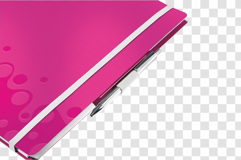Paper Notebook Bookbinding Perforation Color - Magenta - All-round Transparent PNG