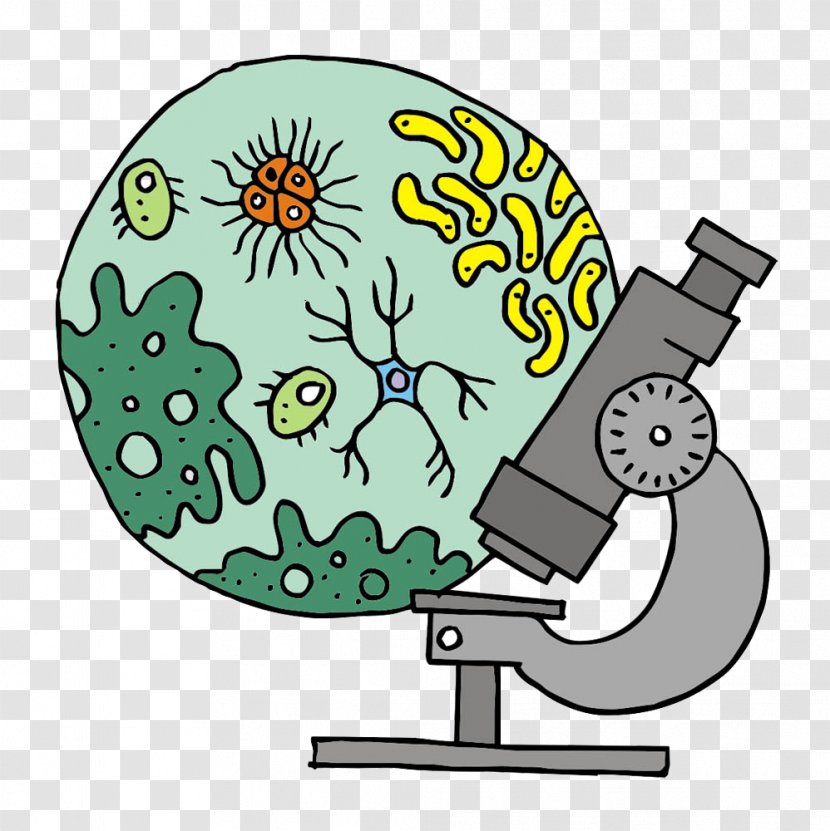 Microscope Cartoon - Protozoa Transparent PNG