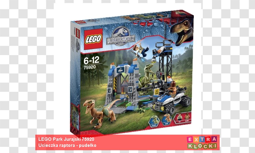 Lego Jurassic World Velociraptor Amazon.com Minifigure - Toy Transparent PNG
