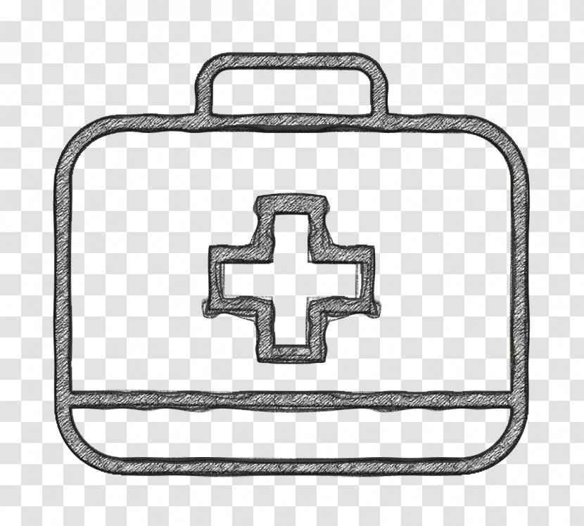 Bag Icon First Aid Medical - Rectangle - Cross Transparent PNG
