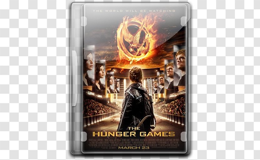 YouTube Film Poster The Hunger Games Transparent PNG