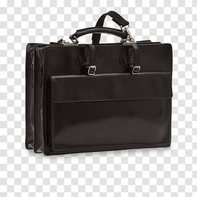 Briefcase Handbag Leather Hand Luggage Product - Black M Transparent PNG