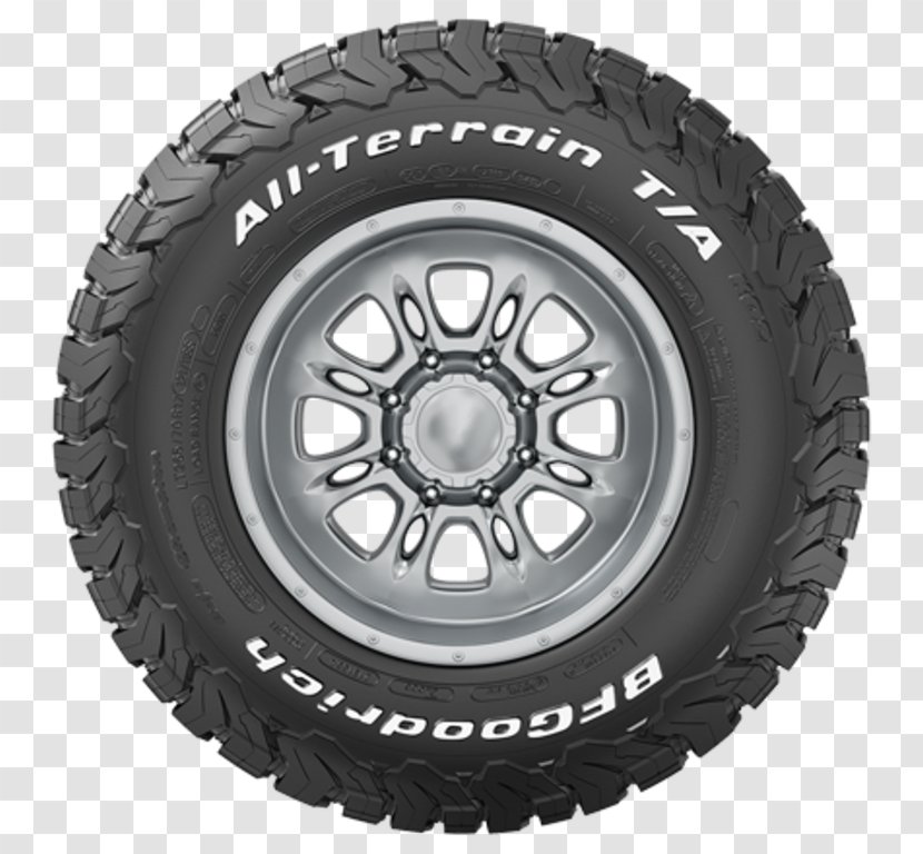 Car BFGoodrich Tire Four-wheel Drive Sport Utility Vehicle - Offroading Transparent PNG