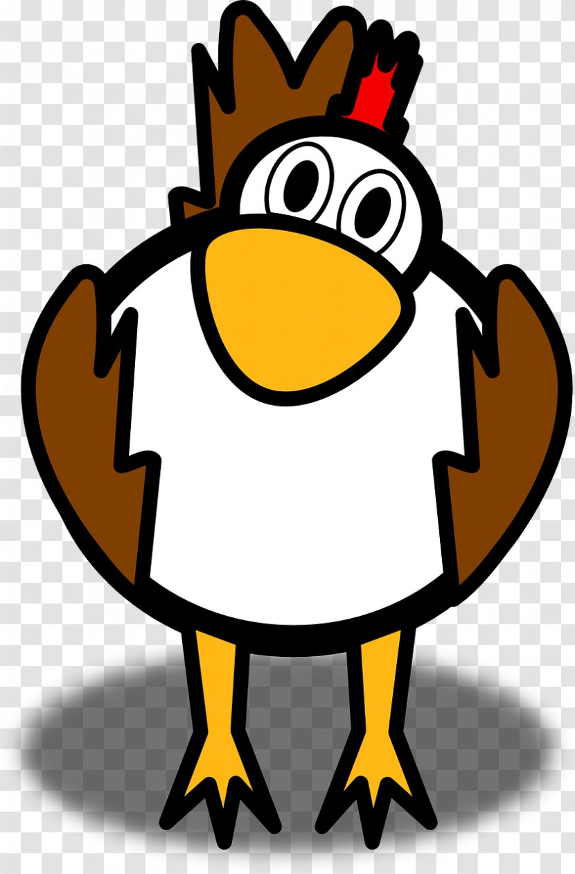 Chicken Clip Art - Animation - Brown Chick Transparent PNG