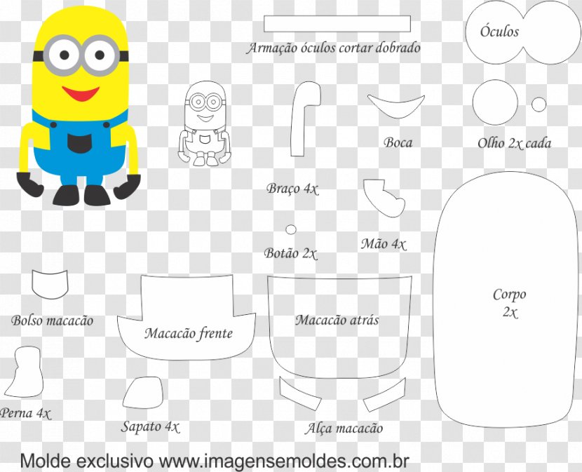 Minions Handicraft Notebook Felt Drawing - Clothing - Imagens De Peixe Transparent PNG