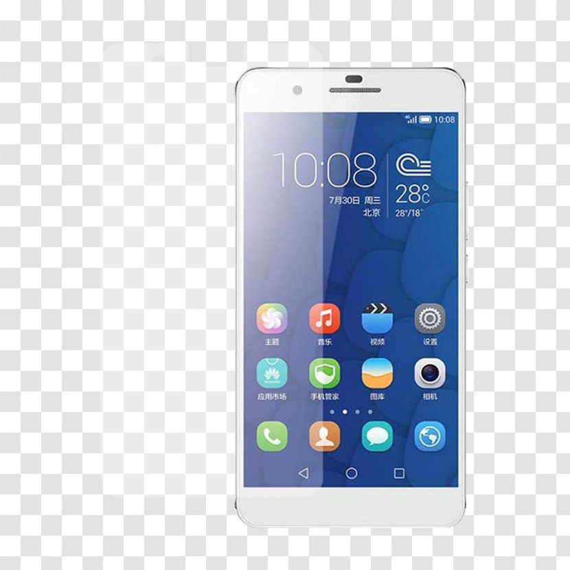Huawei Honor 6 华为 4G Smartphone Transparent PNG