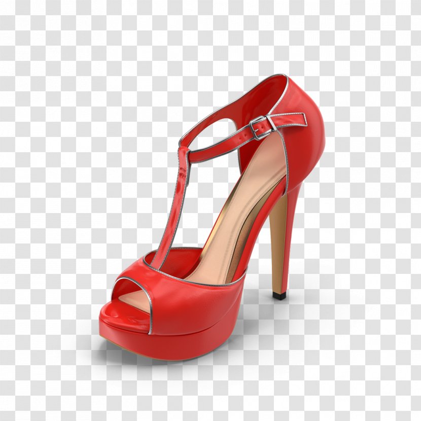 High-heeled Shoe Sandal Image Woman - Highheeled Transparent PNG