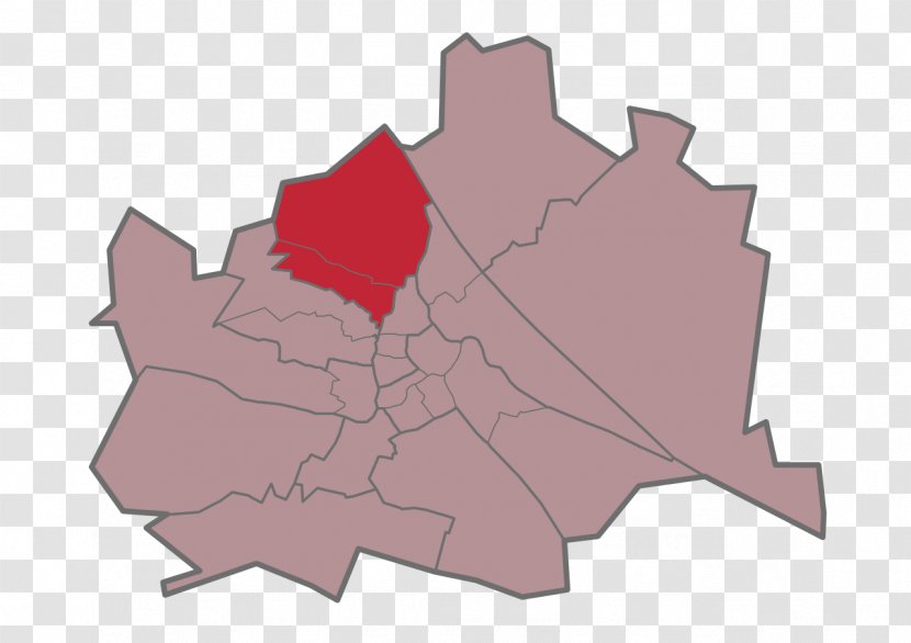 District Of Vienna Rudolfsheim-Fünfhaus Döbling Map Währing Transparent PNG