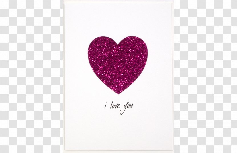 Greeting & Note Cards Pink M Font - Quilling Paper Heart Transparent PNG