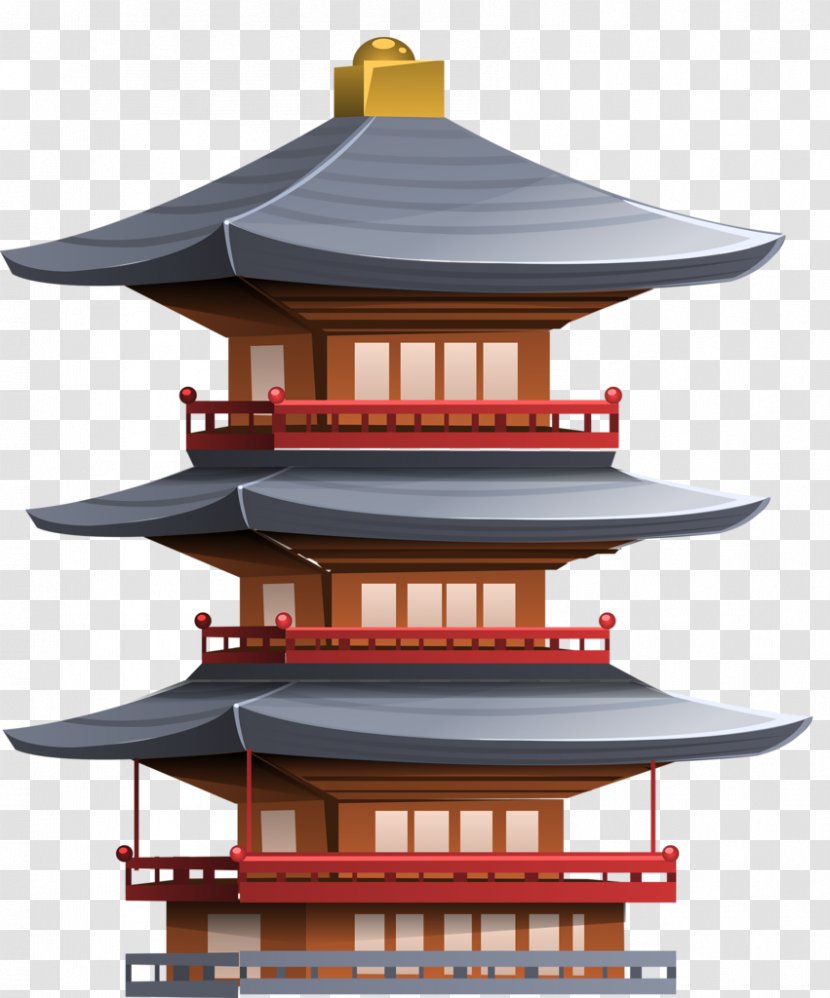 Chinese Architecture Japan Building - Temple - Castle Transparent PNG