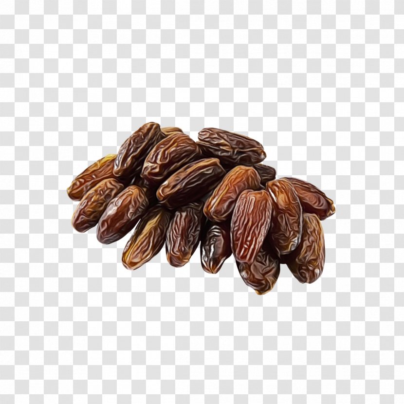 Dates Medjool Deglet Nour Date Palm Raw Foodism - Almond Transparent PNG