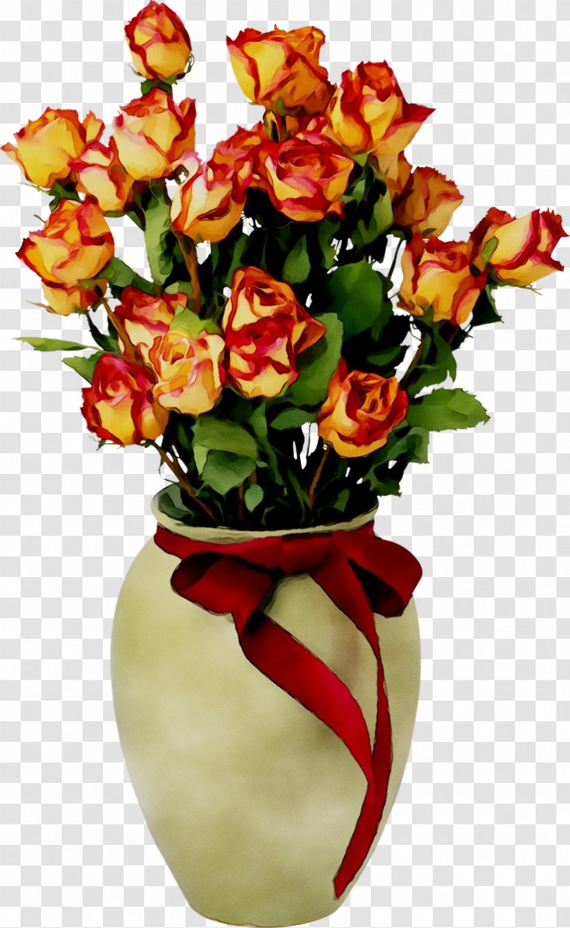 Garden Roses Floral Design Vase Cut Flowers - Anthurium - Houseplant Transparent PNG