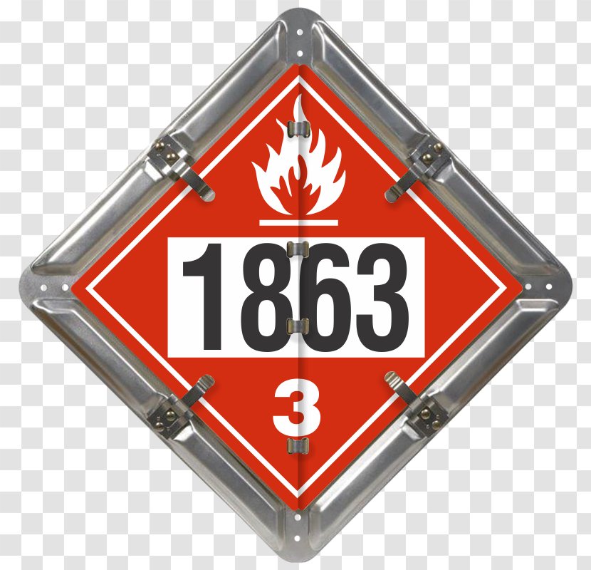 Placard Flammable Liquid Dangerous Goods Combustibility And Flammability UN Number - Explosive Material Transparent PNG
