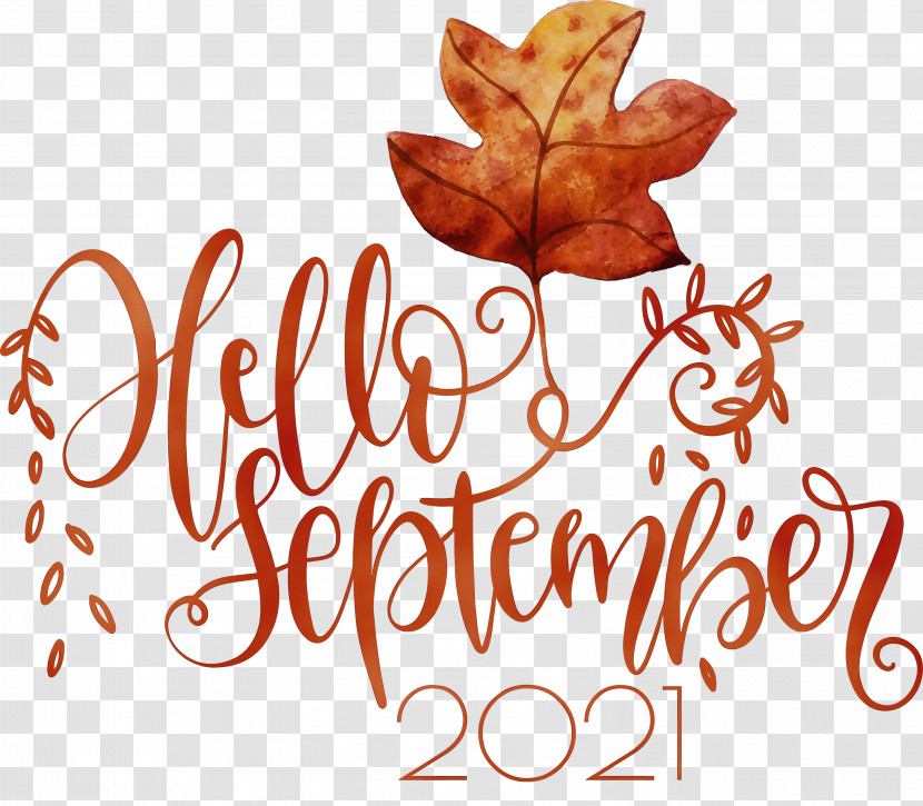 September Welcome August Drawing Transparent PNG