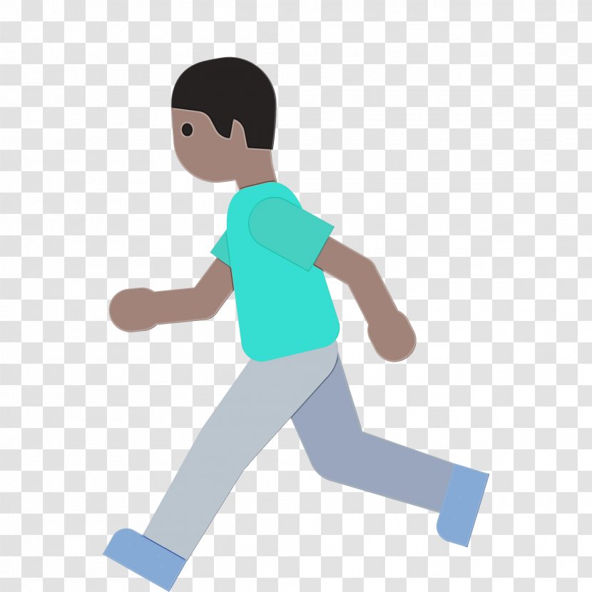 Cartoon Standing Jumping Running Recreation - Lunge - Balance Transparent PNG