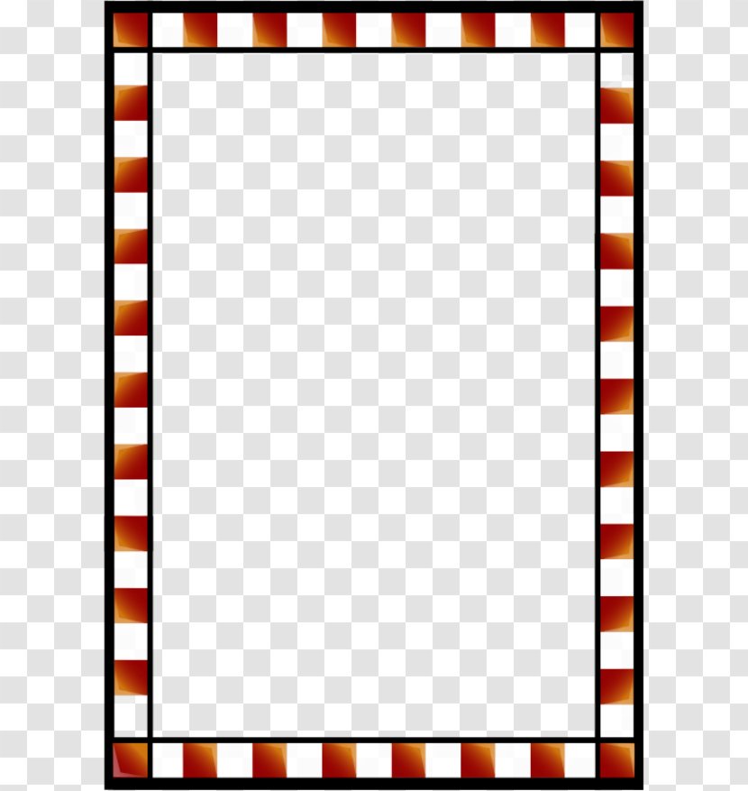 Nokia 2690 X2-00 Borders And Frames Picture Clip Art - Red Checkered Border Transparent PNG