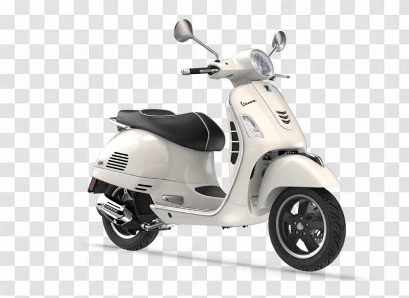 Vespa GTS Scooter Piaggio Car - Motorized Transparent PNG