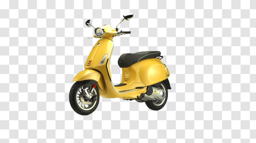 Vespa Sprint Scooter Piaggio Motorcycle - Motor Vehicle Transparent PNG