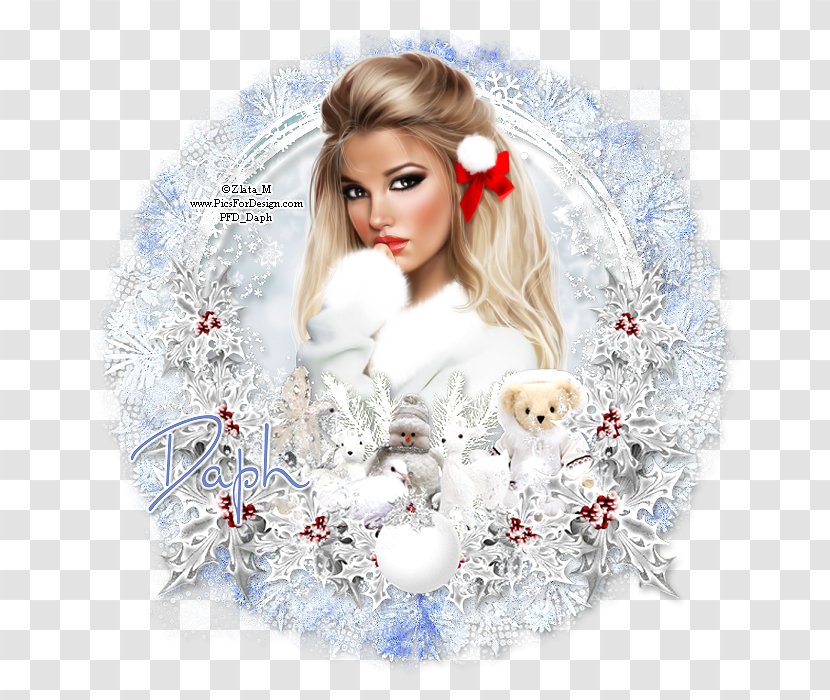 Christmas Ornament Doll Angel M - Fictional Character Transparent PNG