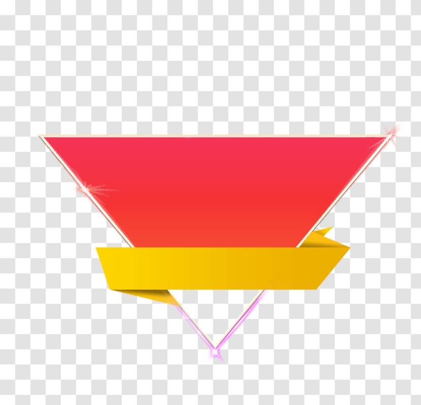 Triangle - Red Transparent PNG