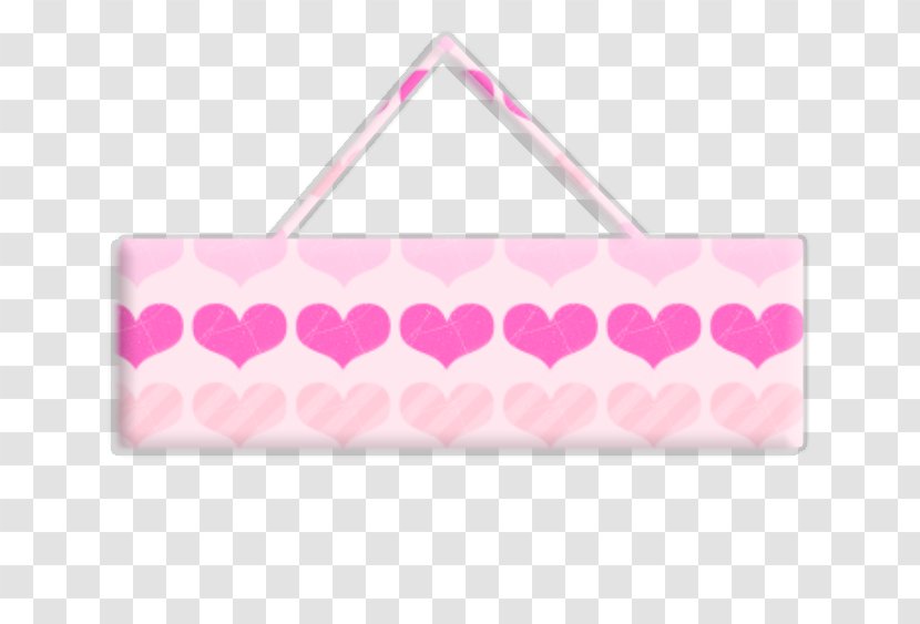 Pink M Rectangle RTV - Wristlet - Facebooj Transparent PNG