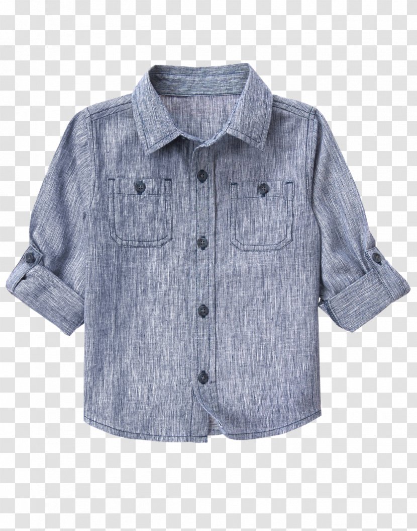 Blouse Sleeve Button Denim Barnes & Noble - Shirt Transparent PNG