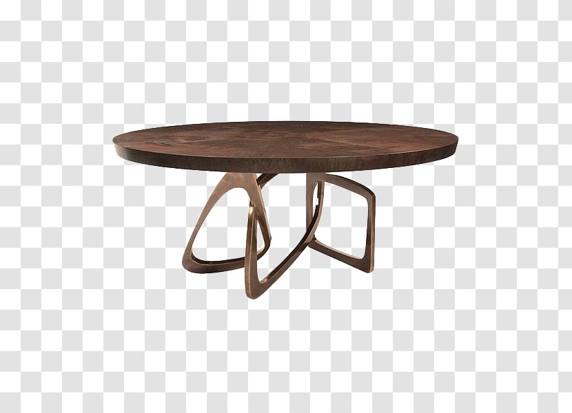 Coffee Table Dining Room Furniture Matbord - Shelf - Wooden Round Design Elements Transparent PNG