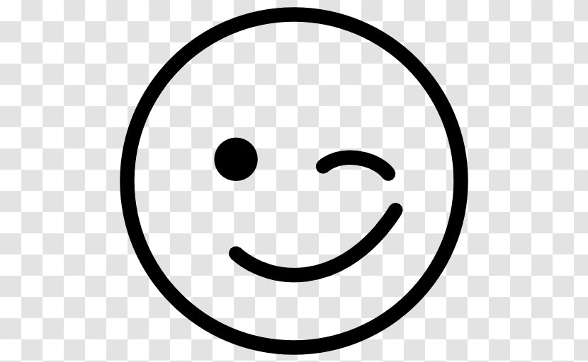 Smiley Emoticon Wink Clip Art - Emotion - Blinking Transparent PNG